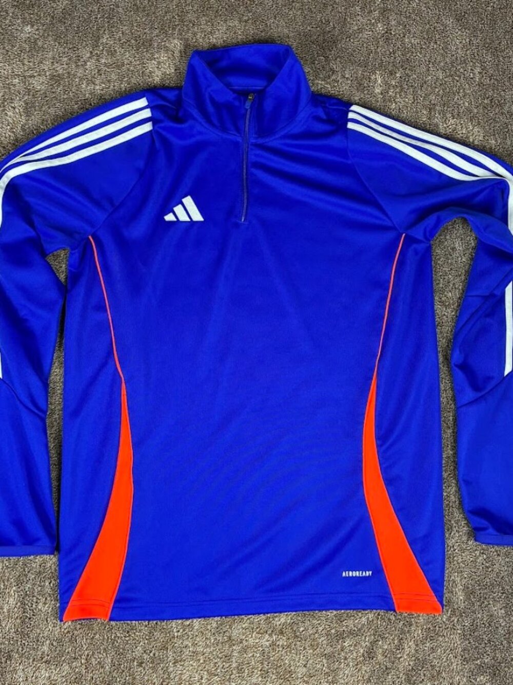 Adidas Tiro 24 Training Soccer Aeroready Top Men's Size Medium Blue